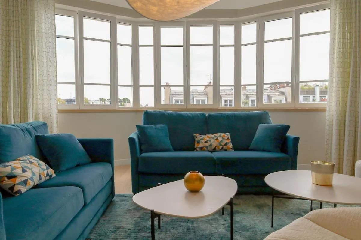 Apartment Spacieux Pour 6 - Passy, Paris